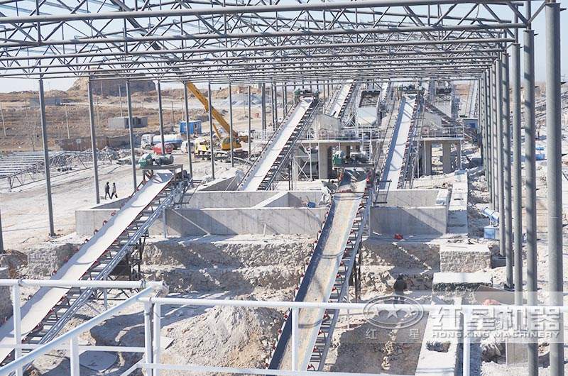 江西砂巖全自動(dòng)環(huán)保石子生產(chǎn)線現(xiàn)場圖2 江西砂巖全自動(dòng)環(huán)保石子生產(chǎn)線現(xiàn)場圖2