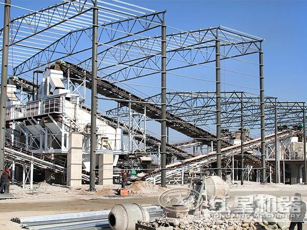 山東菏澤鵝卵石制砂項目工程2 山東菏澤鵝卵石制砂項目工程2