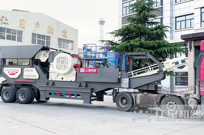 時產200噸移動制砂機 時產200噸移動制砂機