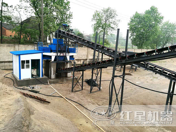 印尼100/h青石制砂現場 印尼100/h青石制砂現場