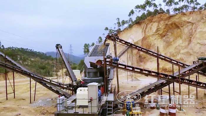 車載流動磕石子機 車載流動磕石子機