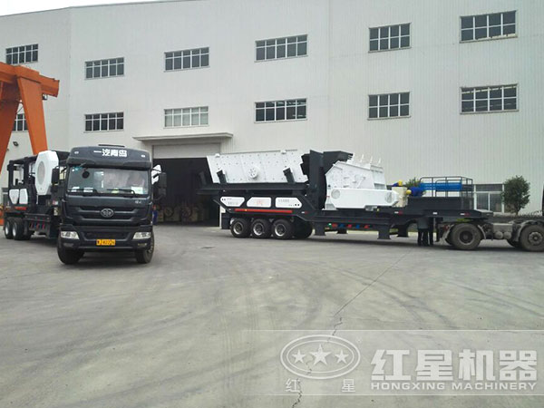 移動磕石機(jī) 移動磕石機(jī)