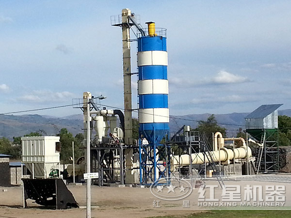 水渣烘干機作業現場 水渣烘干機作業現場