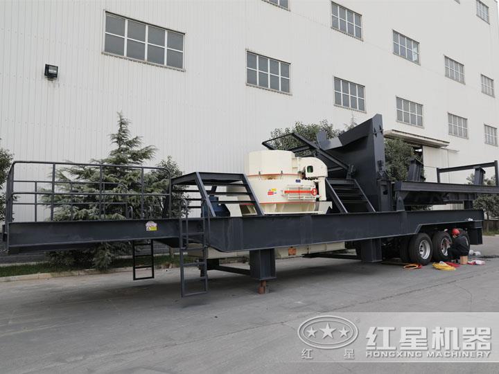 VSI沖擊式小型制砂碎石機(jī)，產(chǎn)量高，稀油自潤滑