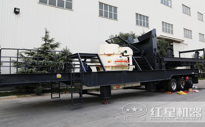 流動鵝卵石制砂機可配多種制砂主機，型號多樣 