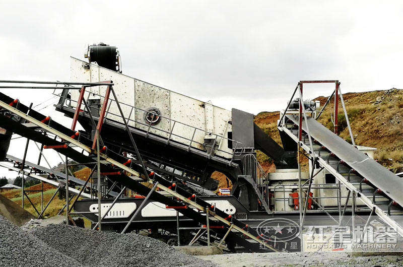 移動鄂破+移動圓錐:石頭制成砂生產(chǎn)線 移動鄂破+移動圓錐:石頭制成砂生產(chǎn)線
