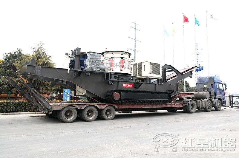 圓錐破履帶破碎一體機 圓錐破履帶破碎一體機