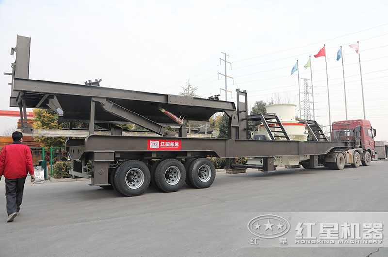 移動式石子制沙機設備圖 移動式石子制沙機設備圖