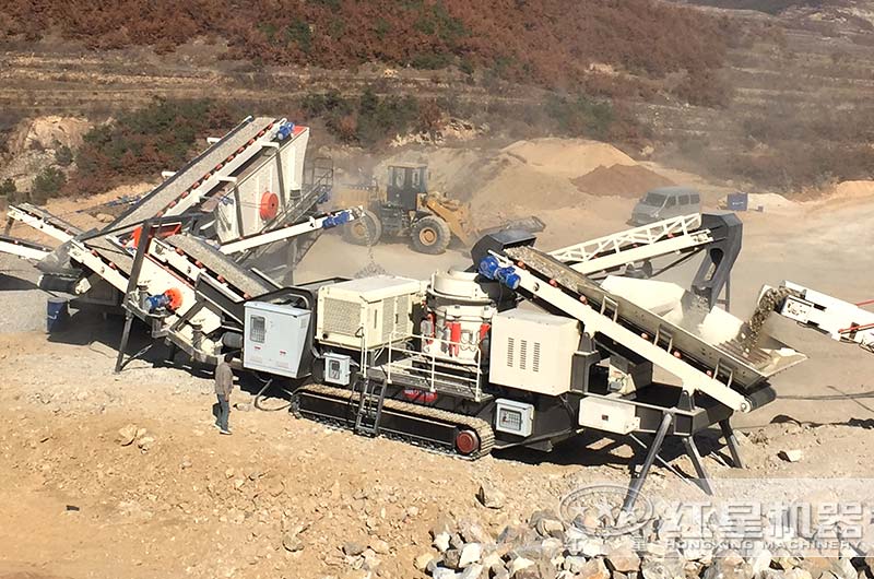 山東客戶大型移動碎石機生產(chǎn)現(xiàn)場圖 山東客戶大型移動碎石機生產(chǎn)現(xiàn)場圖