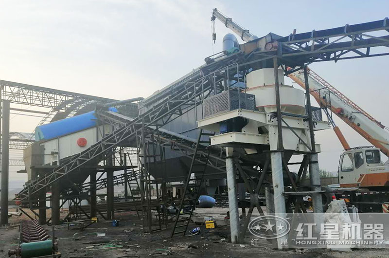 煤矸石機制砂生產線 煤矸石機制砂生產線