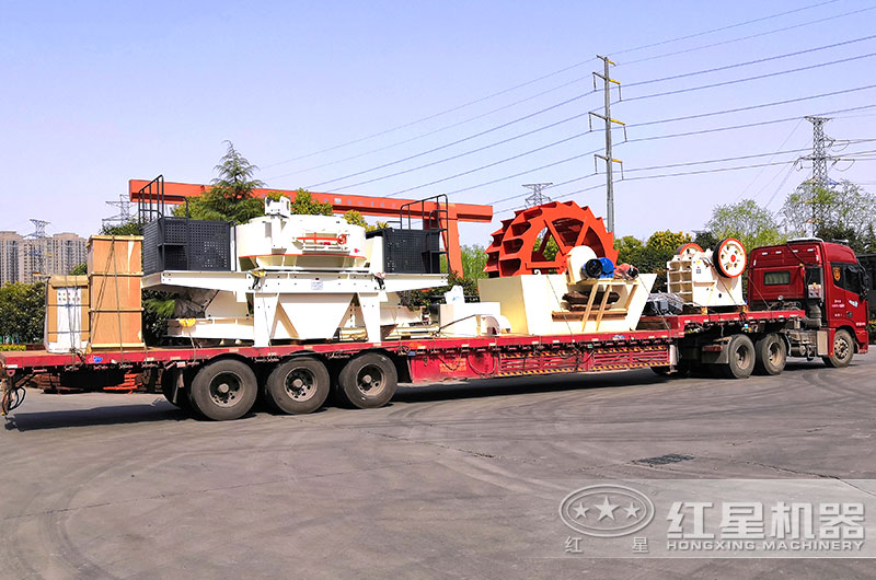 全套石頭碎沙子設備發(fā)貨 全套石頭碎沙子設備發(fā)貨