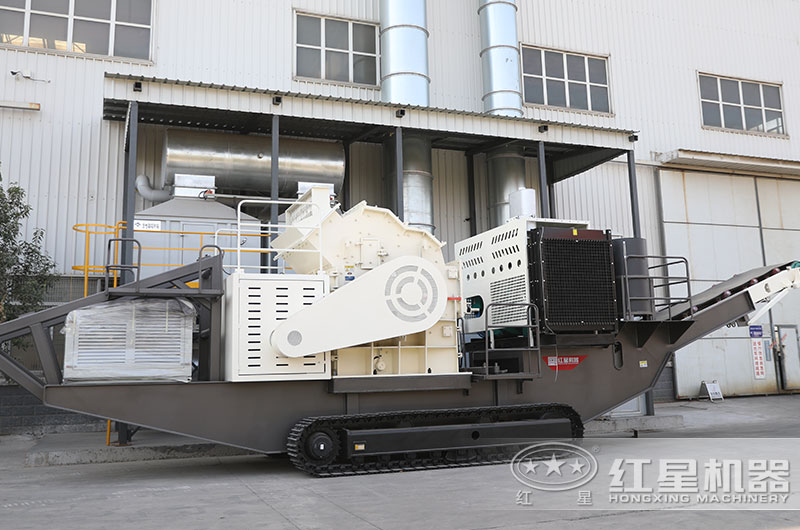 履帶式移動打沙制砂一體機圖片 履帶式移動打沙制砂一體機圖片