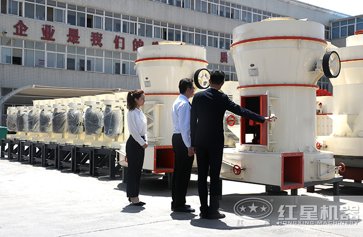 用戶考察方解石磨粉機 用戶考察方解石磨粉機