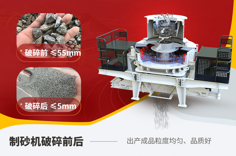 制砂前后對比 制砂前后對比