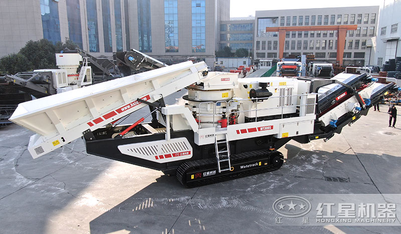 履帶式柴油流動制沙設備 履帶式柴油流動制沙設備