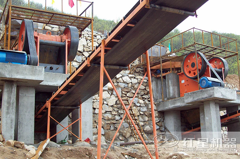 石料生產線現場圖片 石料生產線現場圖片