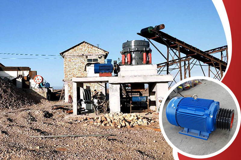 2200圓錐破碎機工作現場 2200圓錐破碎機工作現場