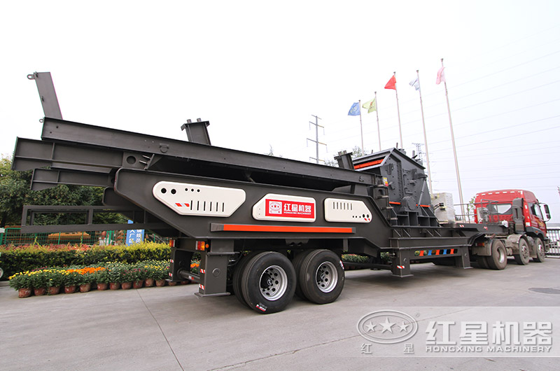 輪胎移動碎石粉碎機發貨 輪胎移動碎石粉碎機發貨