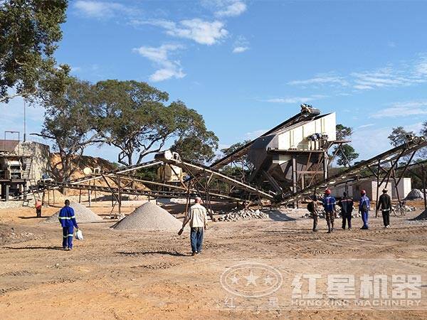 時產400-500噸石料生產線設備軟質物料配置 時產400-500噸石料生產線設備軟質物料配置