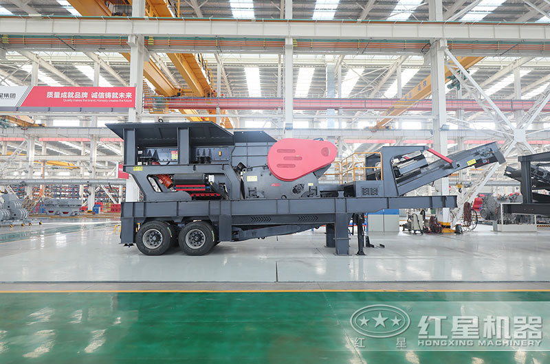 輪胎移動破碎機 輪胎移動破碎機